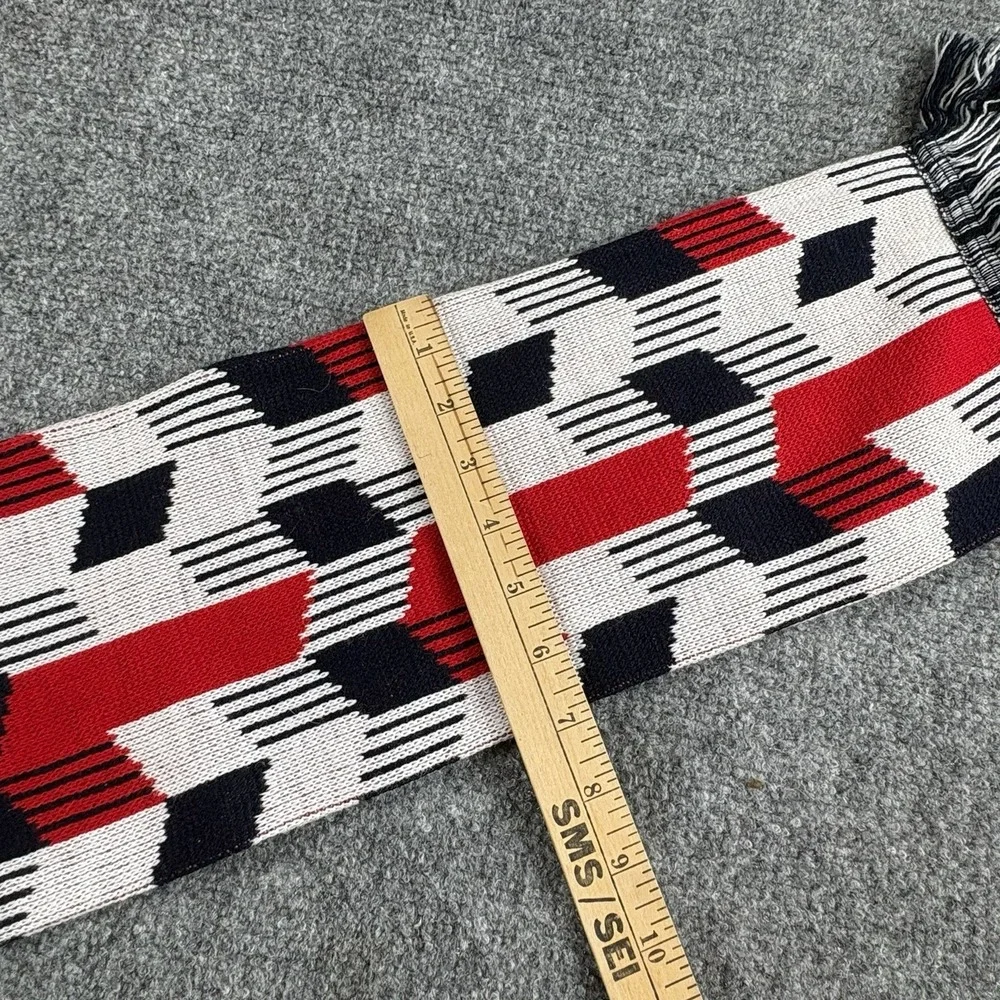 U.S. Soccer Insider Scarf 2019 USA Soccer Knit Fringe Red White Blue Fan Gear